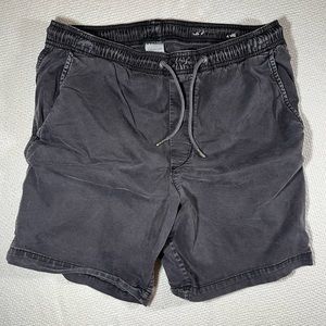 Men’s medium black American eagle shorts
